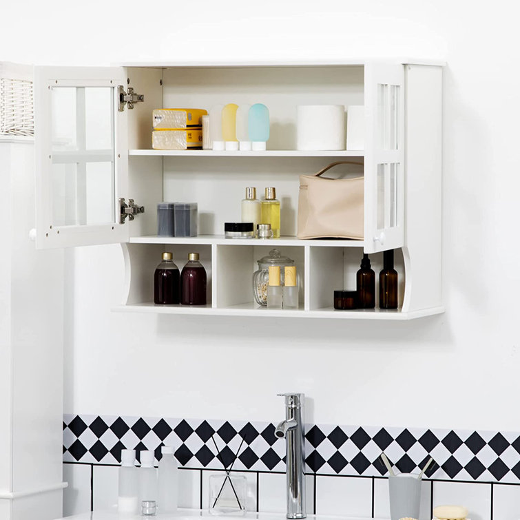 Latitude Run Leniya Wall Bathroom Cabinet | Wayfair.co.uk